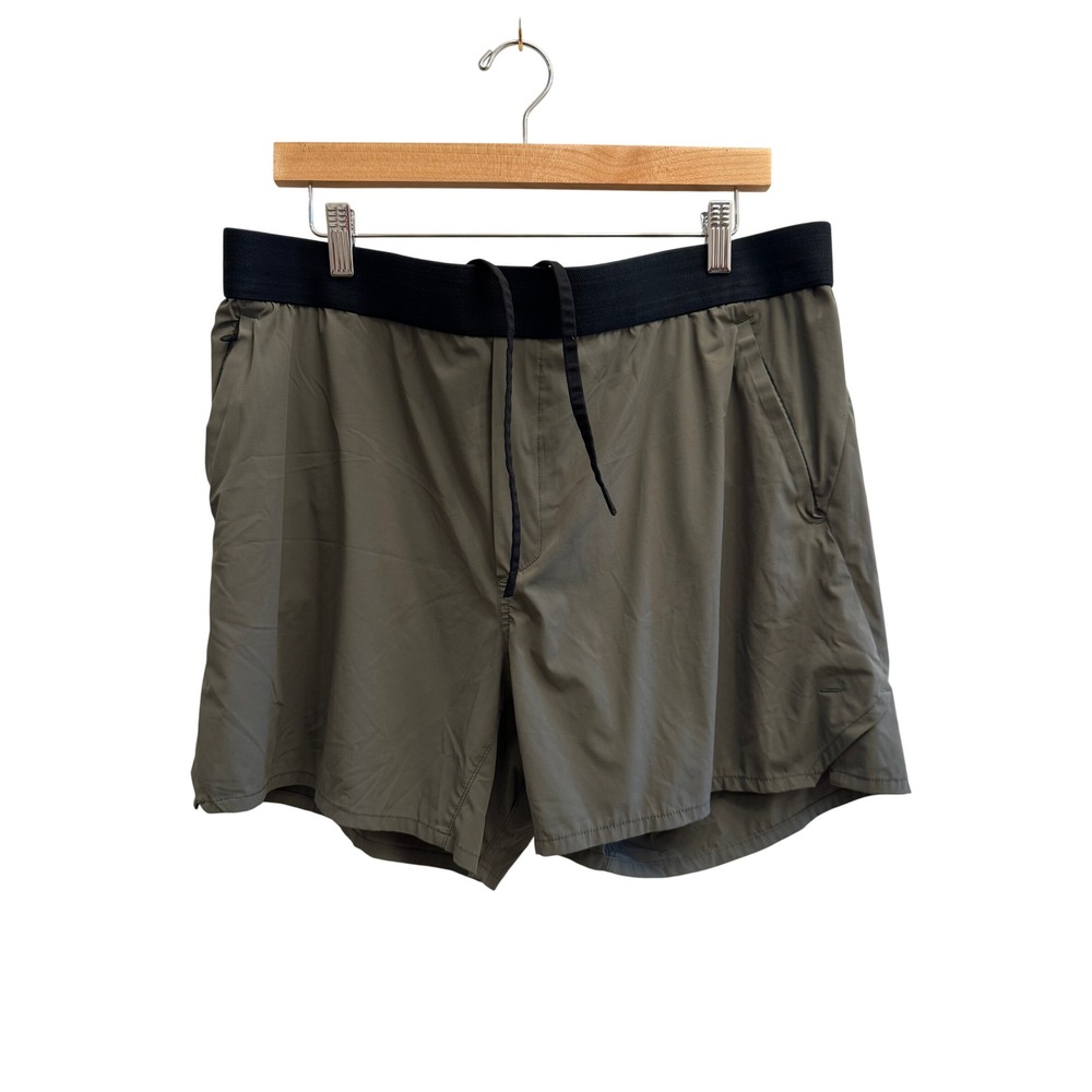 Ten Thousand Interval Men's Olive Green Large Gym Shorts w/ Liner